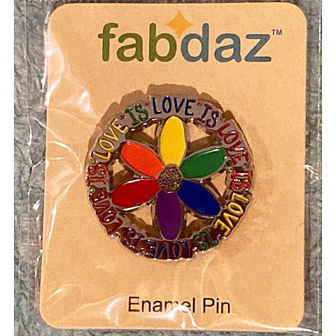 Love is Love LGBTQ Soft Enamel Pins