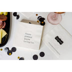 Please Pretend Cocktail Napkin by Twisted Wares