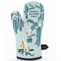 Bitches Get Stuff Done Blue Q Cotton Oven Mitts