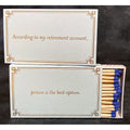 Retirement Account 4" matches by MatchDaddy