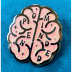 open minded - Enamel Pin - OO