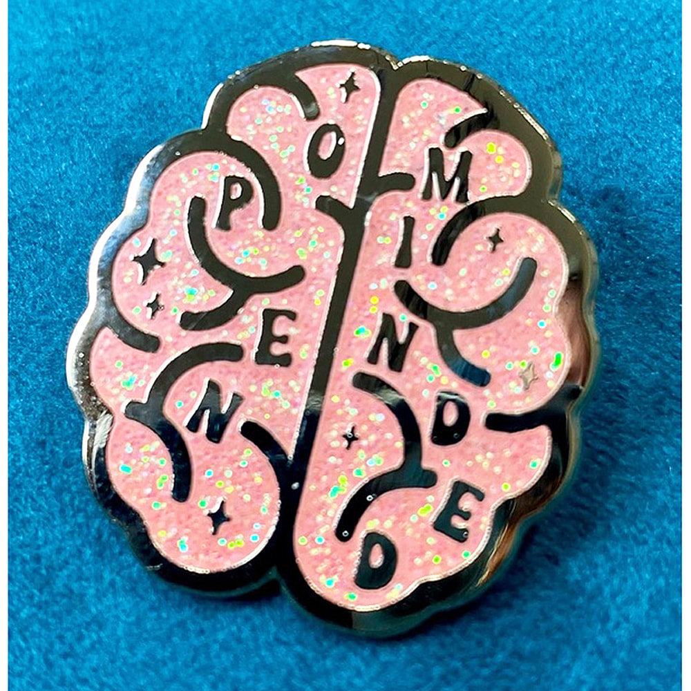 open minded - Enamel Pin - OO