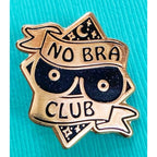 No Bra Club - Enamel Pin - OO
