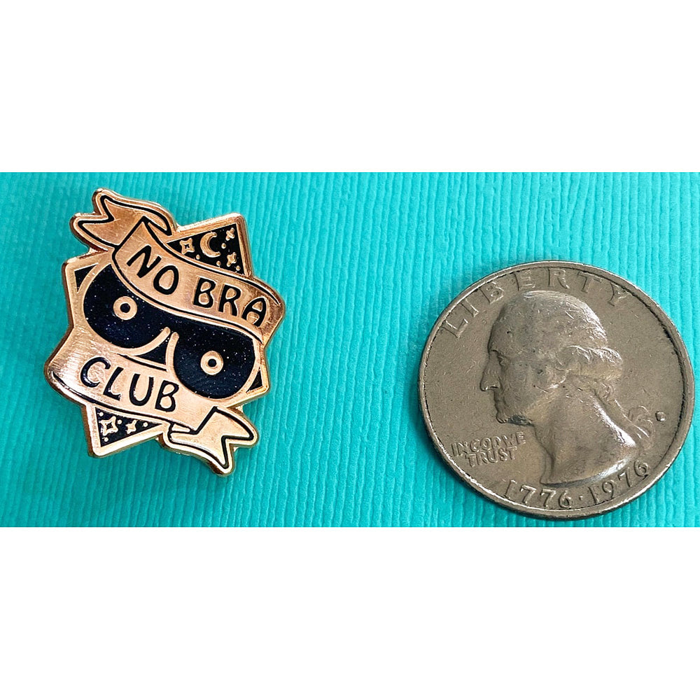 No Bra Club - Enamel Pin - OO