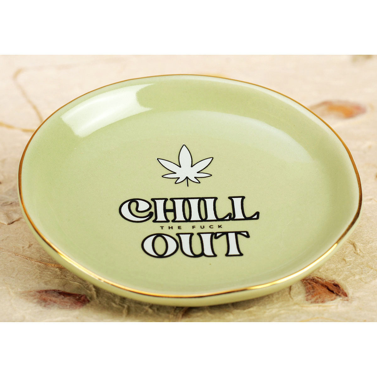 Chill Out Round Trinket Dish - GG