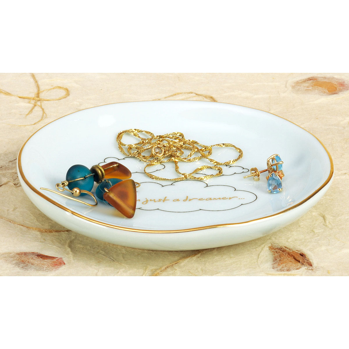 dreamer - ceramic trinket dish - GG