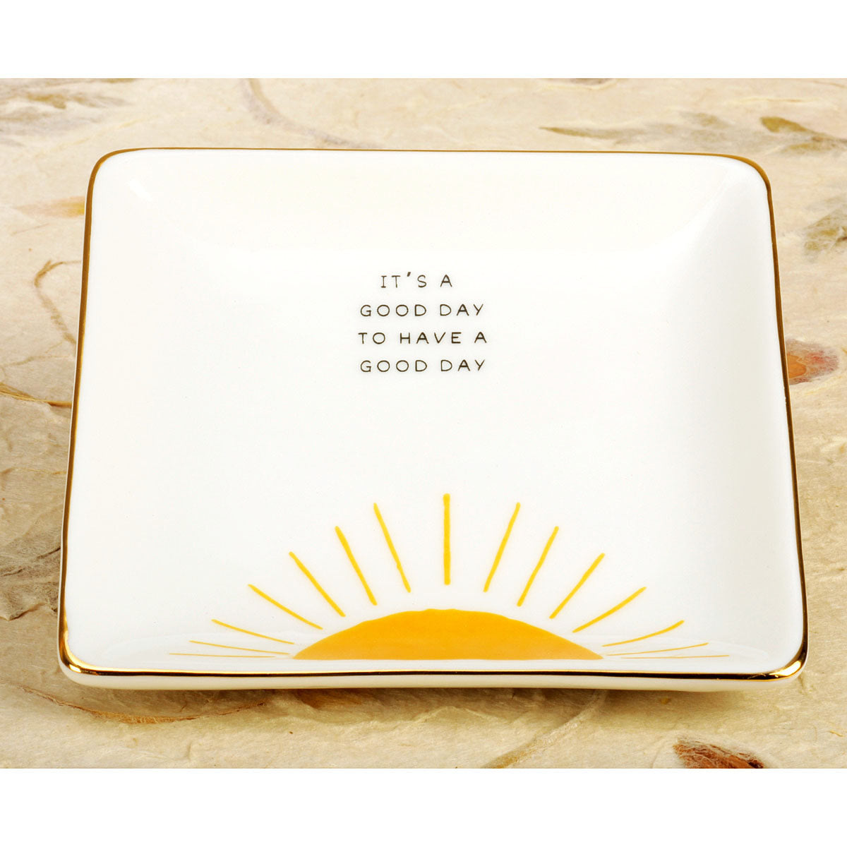 It's a Good Day - ceramic trinket dish - GG