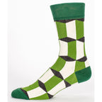 Blue Q Men's Crew Sock -This Meeting is Bullshit