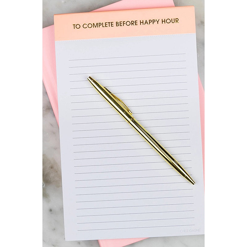 Happy Hour Lined Notepad - HH