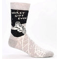 Worst Gift Ever Blue Q Men's Crew Sock