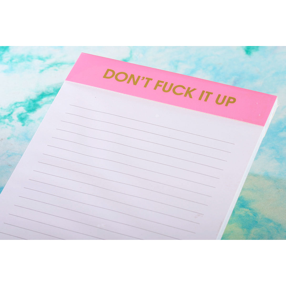Don't Fuck It Up Notepad - HH