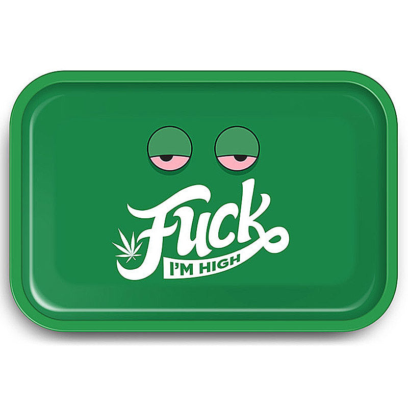 Fantasy Gifts Fuck I'm High - Large Rolling Tray - JJ