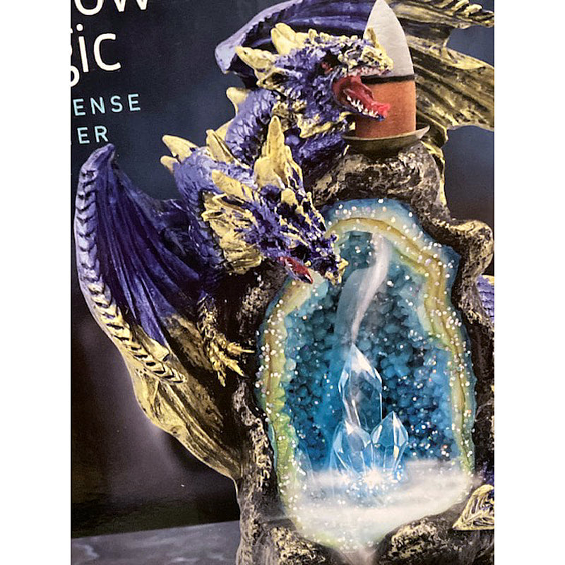 Fantasy Gifts Dragon Backflow Incense Burner With Changing LED Lights - JJ