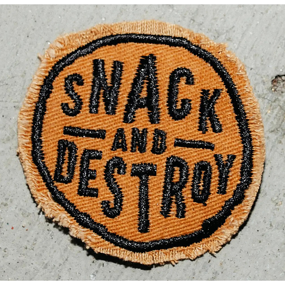 Snack and Destroy Jacket patch by Pyknic - PP