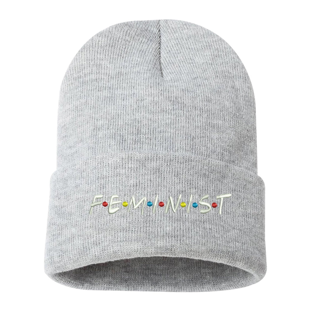 FEMINIST Unisex Beanie - Heather Gray - LL