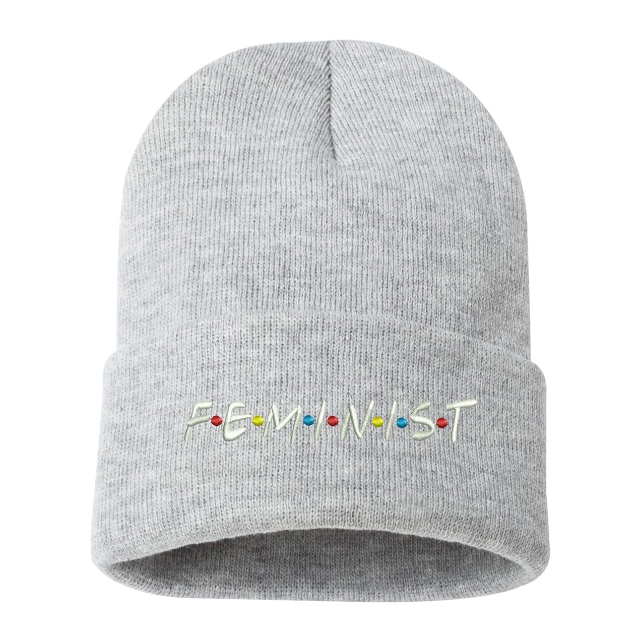 FEMINIST Unisex Beanie - Heather Gray - LL