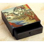 Japanese Trees Boutique Wood Box - DD