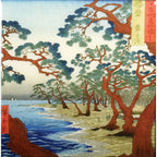 Japanese Trees Boutique Wood Box - DD