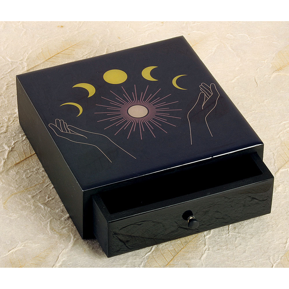 Celestial Hands Boutique Wood Box - DD