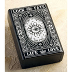 Luck 4" Wooden Slide Match Box - DD