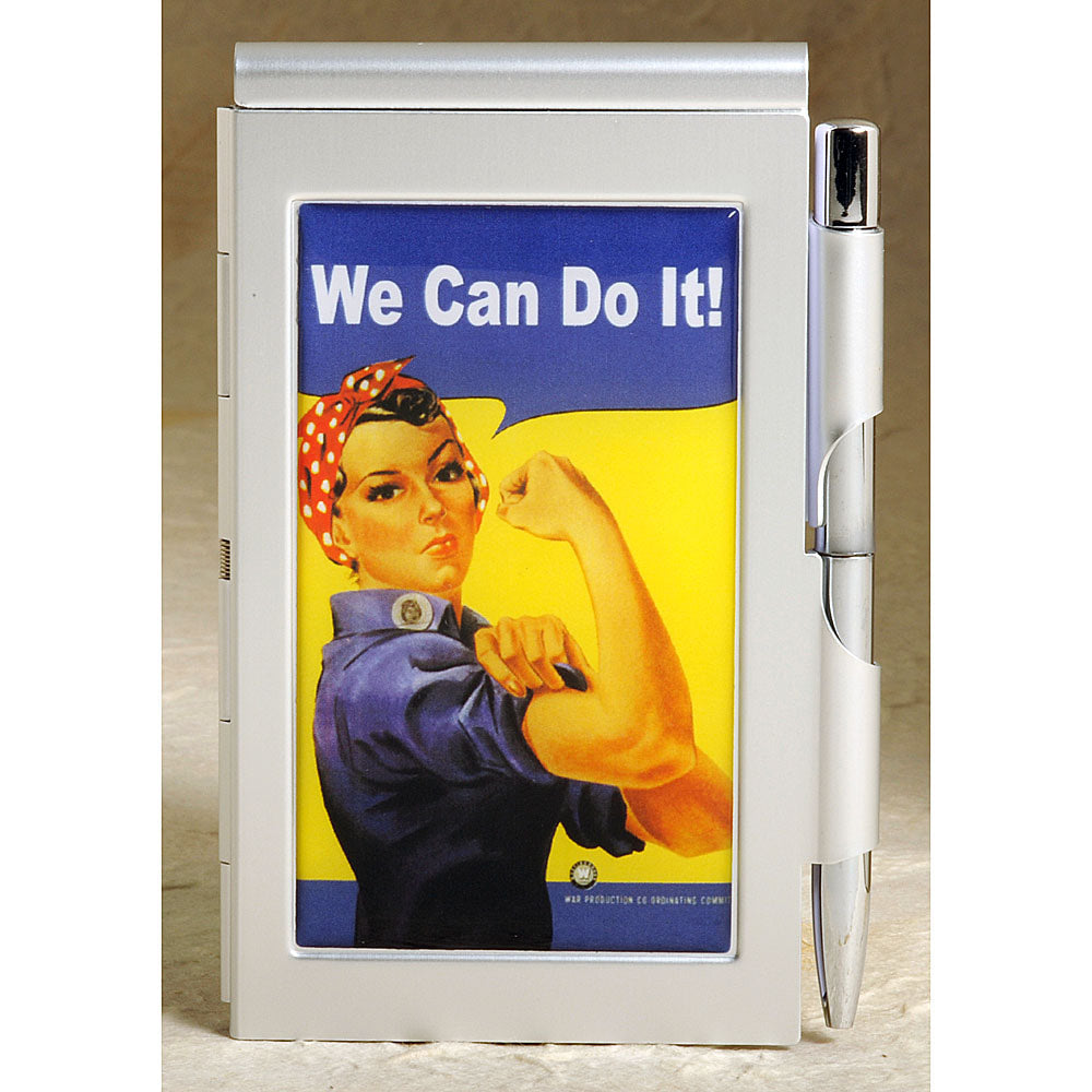We Can Do It Pocket Flip Notepad - DD
