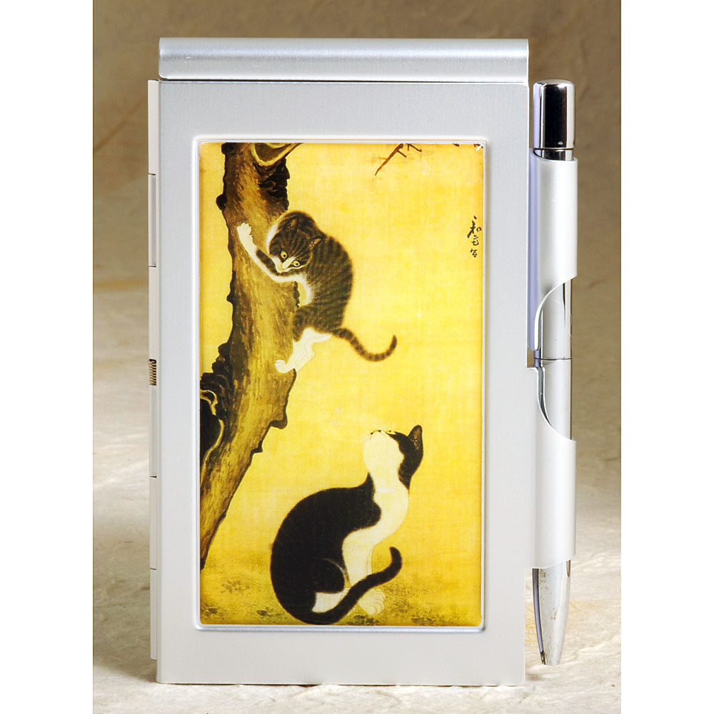 Cats in Tree Pocket Flip Notepad - DD