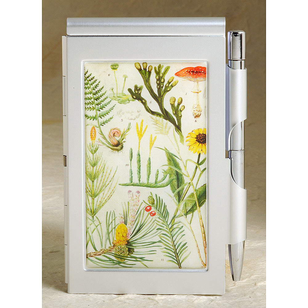Botanical Print Pocket Flip Notepad - DD