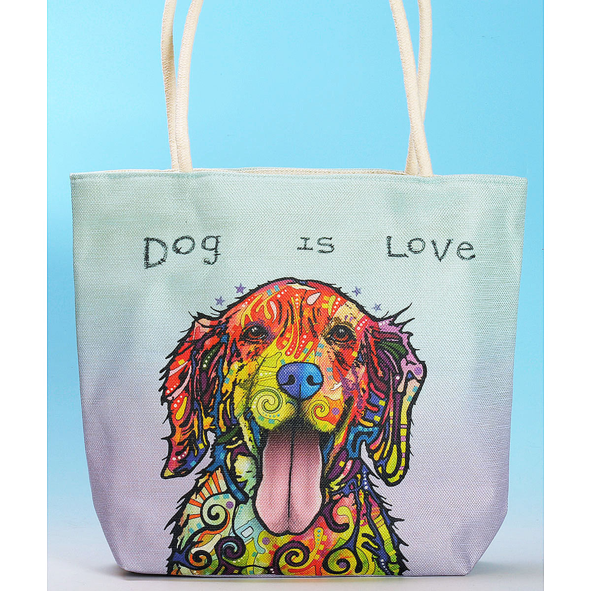 Dog is Love Fantasy Gifts Jute Bag- JJ