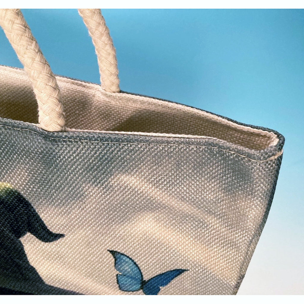 Catdalf Techno Fantasy Gifts Jute Bag- JJ