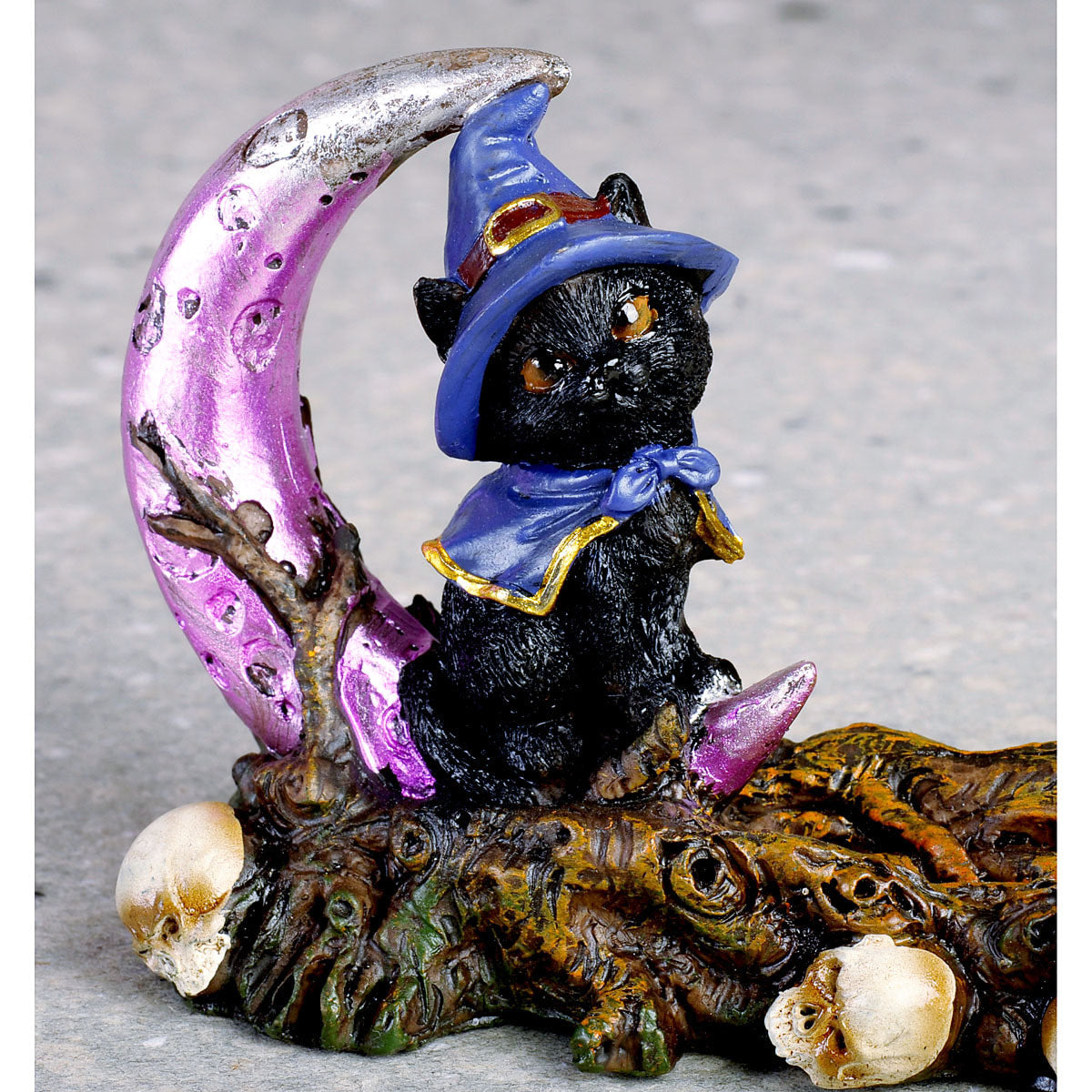 Fantasy Gifts Magical Witch Cat Stick Incense Burner - JJ