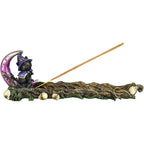 Fantasy Gifts Magical Witch Cat Stick Incense Burner - JJ