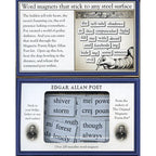 Edgar Allen Poet Magnetic Poetry kit