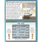 The Sea Magnetic Poetry kit