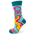 Love Yourself Women's Combed Cotton Crew Socks by FabDaz