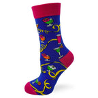 Day Drinking Women's Combed Cotton Crew Socks by FabDaz
