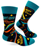 Retired - Men's Combed Cotton Crew Socks