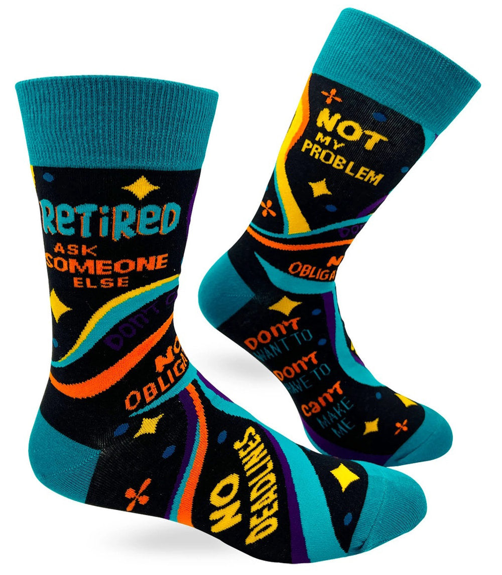Retired - Men's Combed Cotton Crew Socks