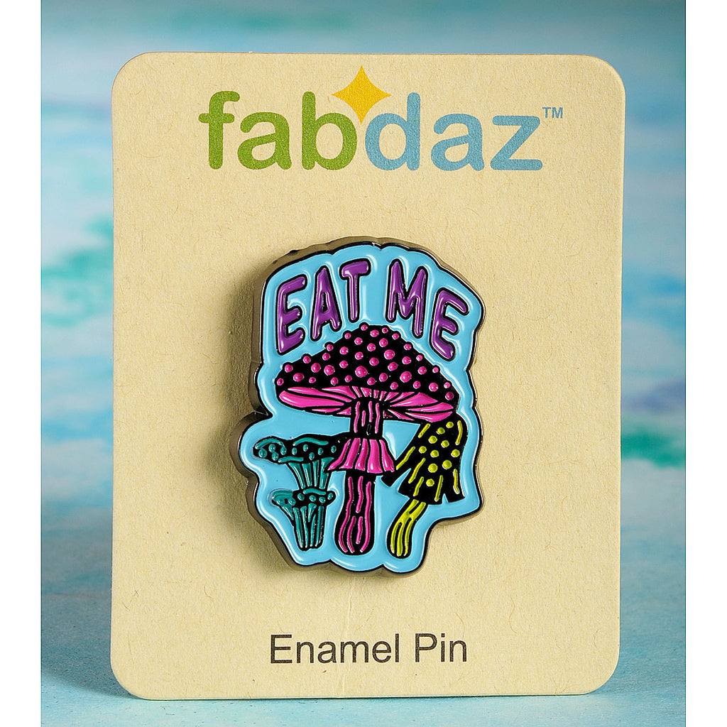 Eat Me Mushroom Soft Enamel Pins