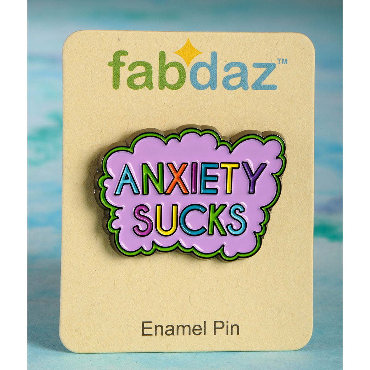 Anxiety Sucks Soft Enamel Pins