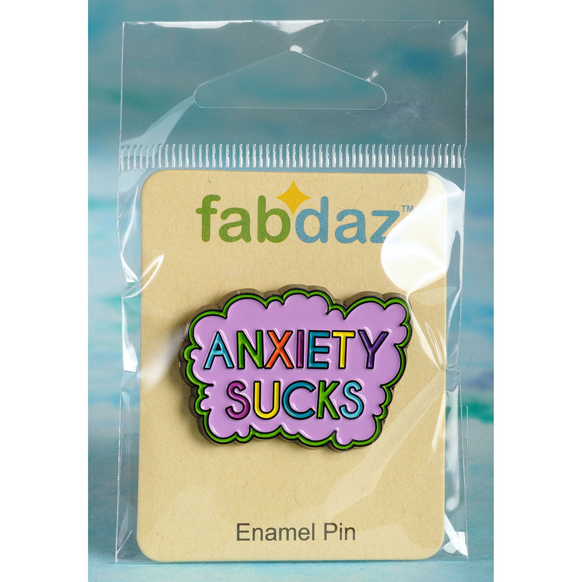 Anxiety Sucks Soft Enamel Pins