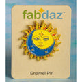 Celestial Sun Moon Soft Enamel Pins