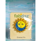 Celestial Sun Moon Soft Enamel Pins