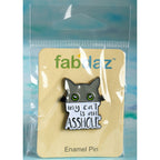 My Cat is an Asshole Soft Enamel Pins