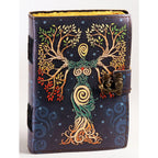 Color Goddess 5x7 Soft Leather Embossed Journal - Fantasy Gifts JJ