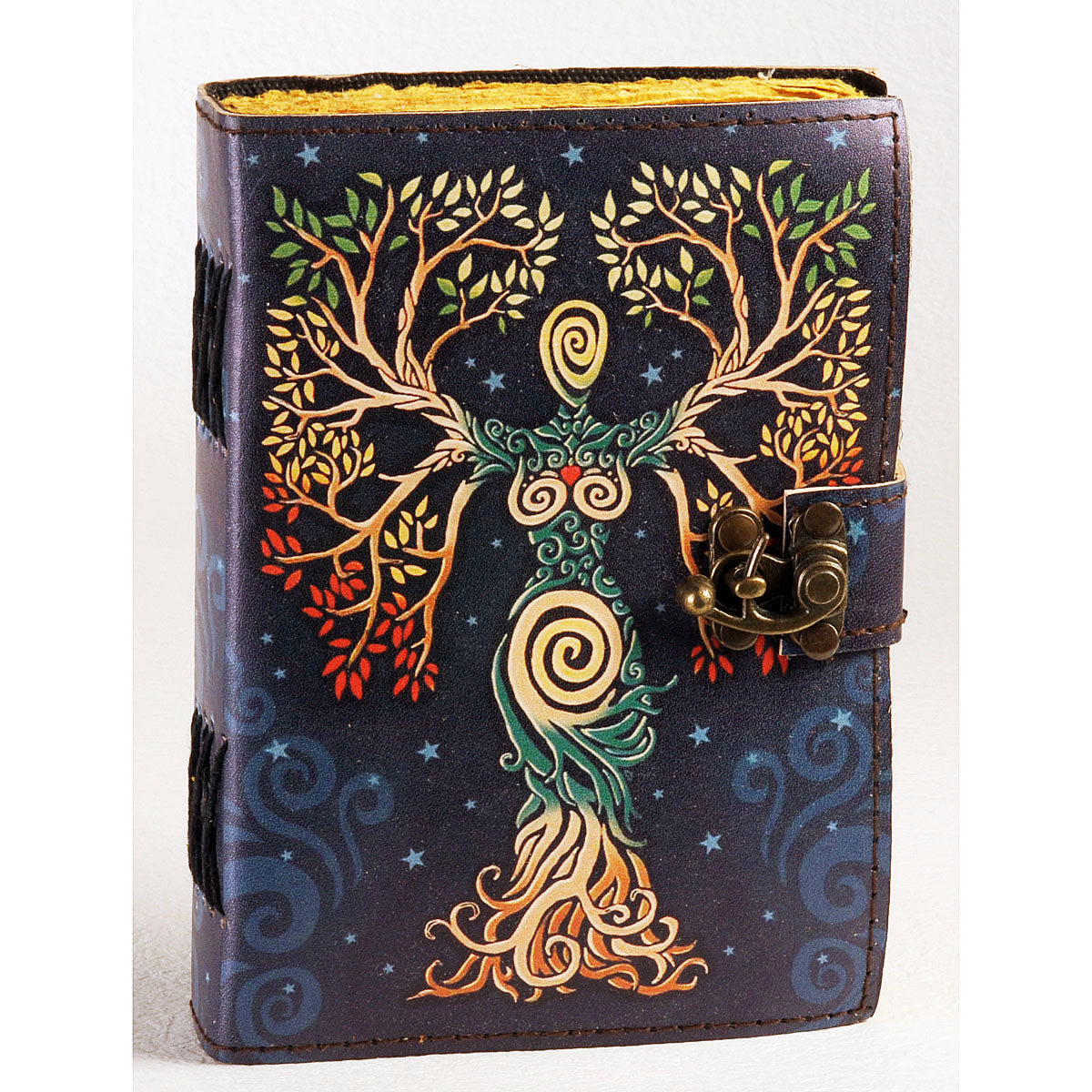 Color Goddess 5x7 Soft Leather Embossed Journal - Fantasy Gifts JJ