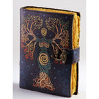 Color Goddess 5x7 Soft Leather Embossed Journal - Fantasy Gifts JJ