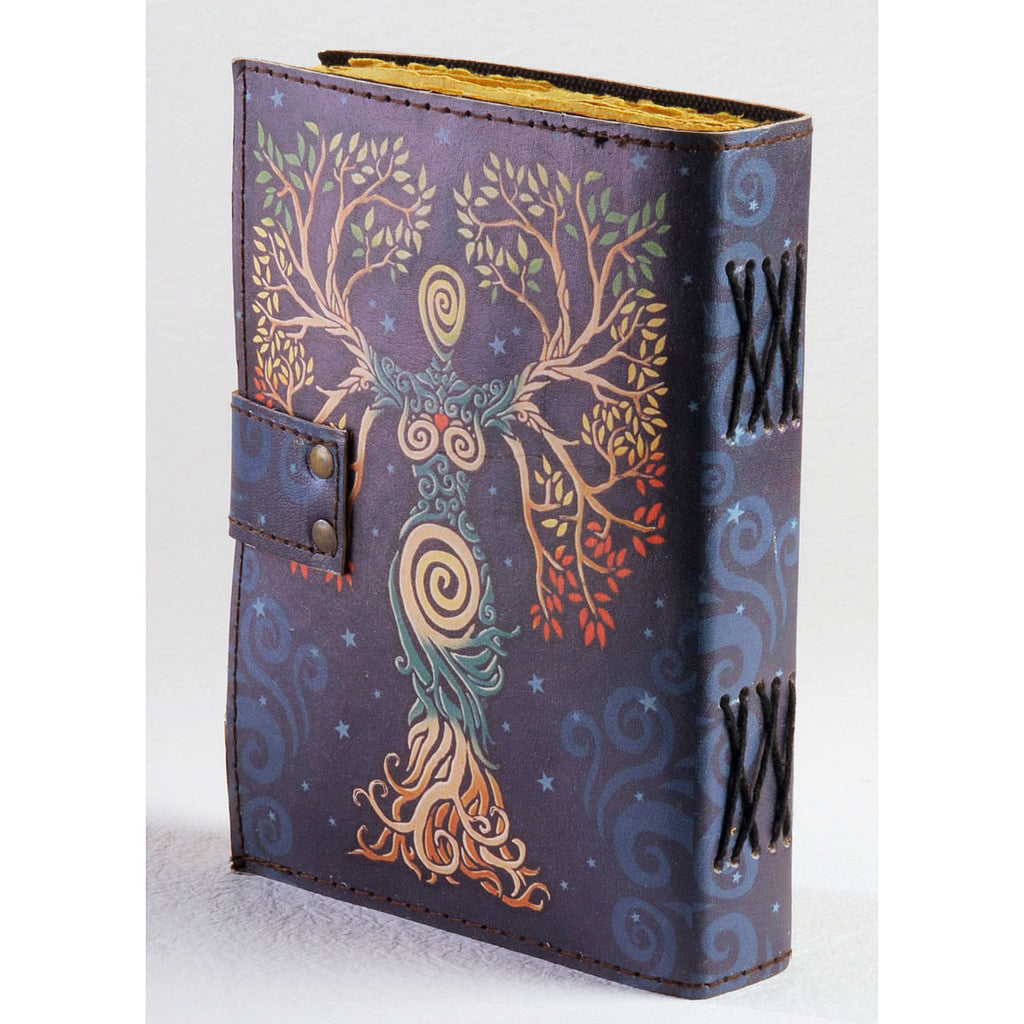 Color Goddess 5x7 Soft Leather Embossed Journal - Fantasy Gifts JJ