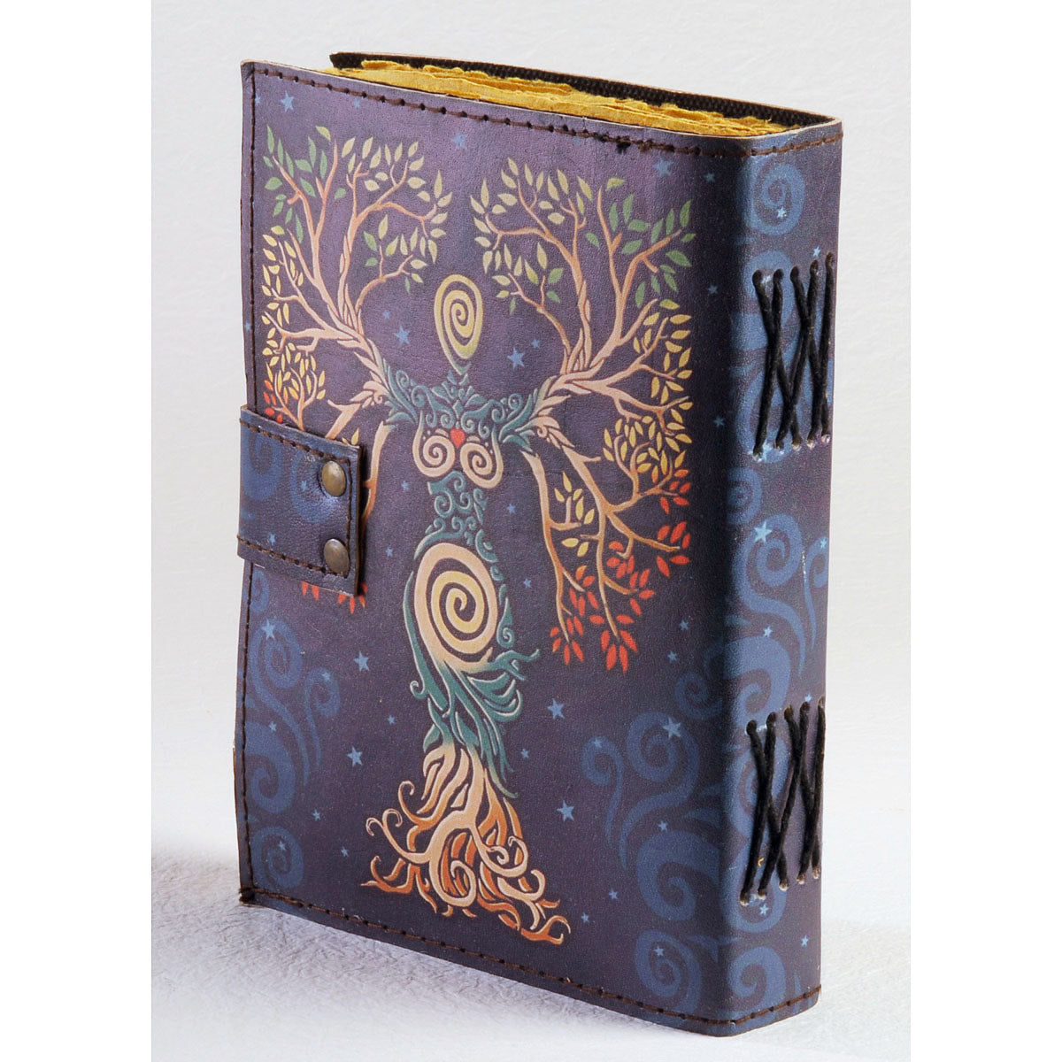 Color Goddess 5x7 Soft Leather Embossed Journal - Fantasy Gifts JJ