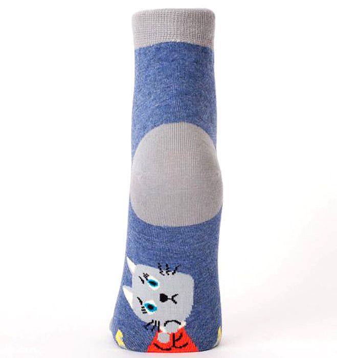 Women's Ankle Socks - The Universe is Kind of a Dick  - Blue Q