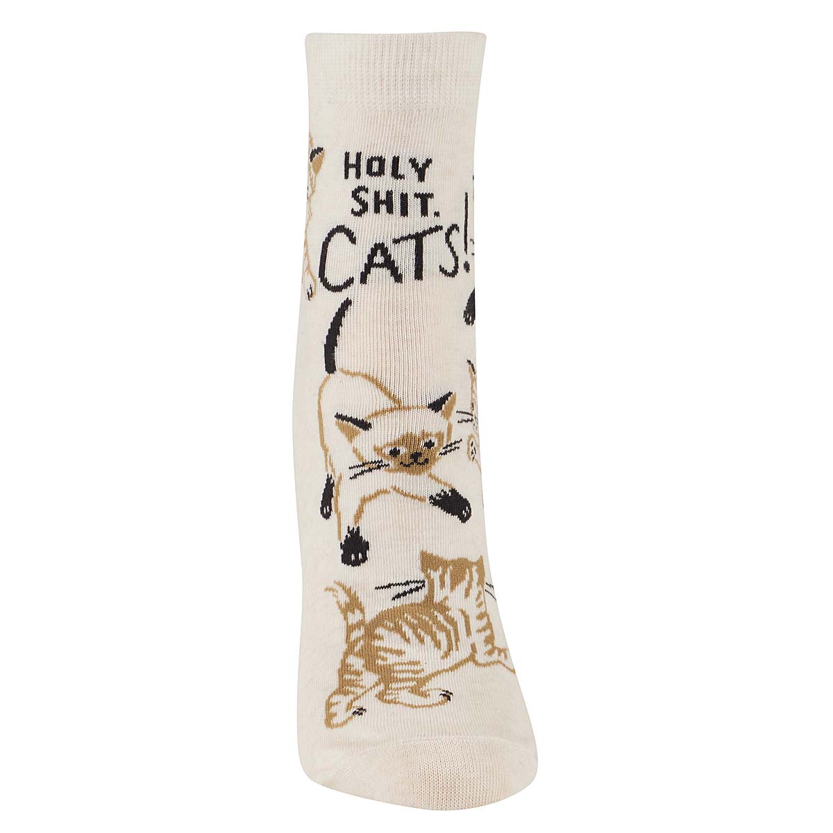 Blue Q Holy shit, CATS! Women's Ankle Socks